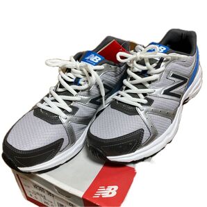 New balance ニューバランス MR360 ランニングシューズ2E GL3 WN3 グレー/ホワイト/ブルー 未使用