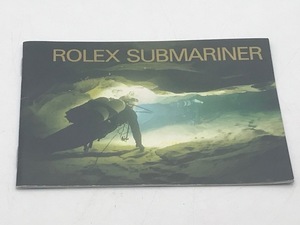 ROLEX　ロレックス　レア　1999年製　14060、16610、16600用　冊子　純正品