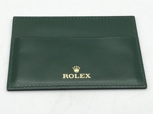 ROLEX　ロレックス　本物　NEWカードケース