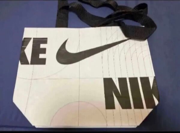 NIKE ナイキ エコバッグ トートバッグ ショッパー ショップ袋 未使用 エコバッグ NIKE ナイキ