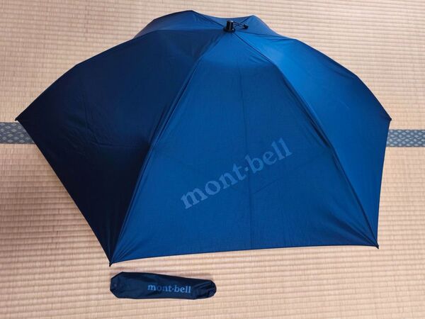 モンベル トラベルサンブロックアンブレラ 50 BLBK 折りたたみ 日傘 晴雨兼用 UVカット #1128658 軽量コンパクト