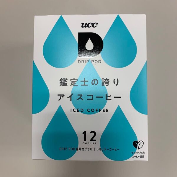 UCC DRIP POD 鑑定士の誇り アイスコーヒー 12杯分 6箱
