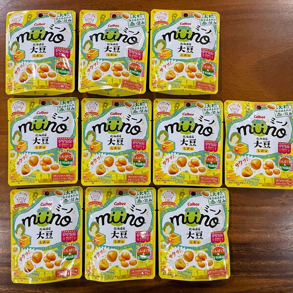 【miinoミーノ大豆 27g×10袋 】