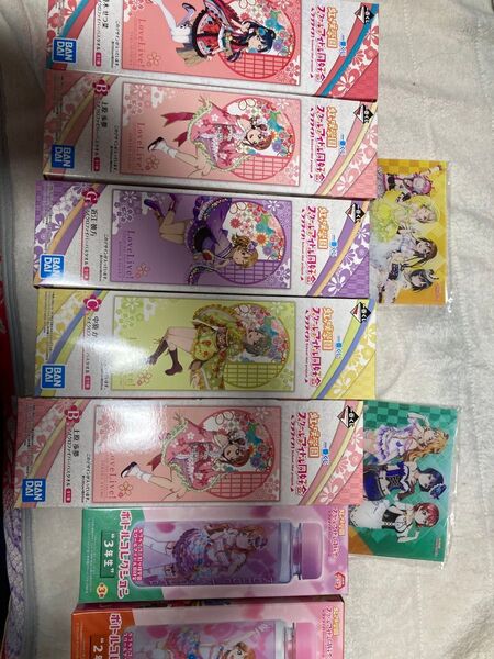 ラブライブ!虹ヶ咲学園スクールアイドル同好会 タオル アクリルボード