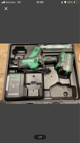 電動ノコギリ HiKOKI 18V コードレスセーバソー CR18DA(XPZ)