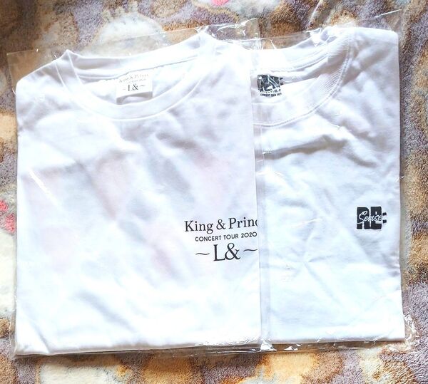 King & Prince TOUR 2020 ~L&~・TOUR 2021 Re:Sense Tシャツセット【新品未開封】