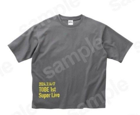 TOBE 1st SUPER Live to HEROes Tシャツ【新品未開封】平野紫耀くん着用色☆グレー