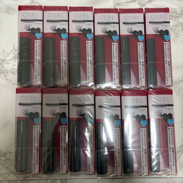【バラ売り可能】12本 インテグレート マツイクガールズラッシュ おてんばカール マスカラ