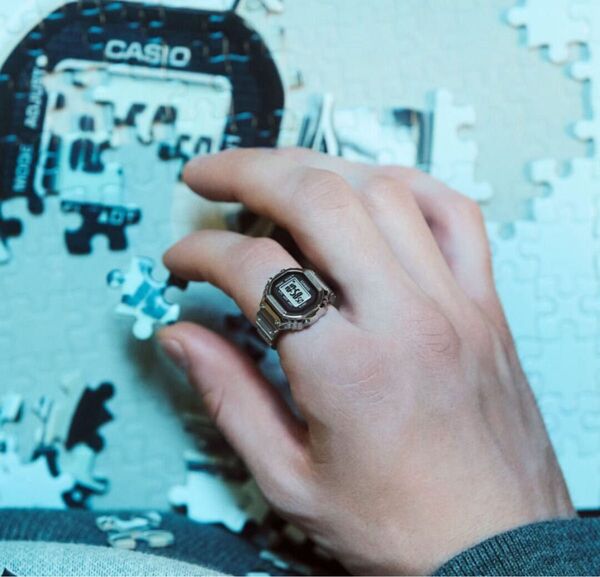 CASIO RING WATCH 50周記念 CRW-001-1JR リングウォッチ 新品未使用 カシオ