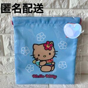 日焼けキティ巾着 アベイルコラボ