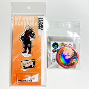 僕のヒーローアカデミア ユアネクスト 爆豪勝己 ホログラム 缶バッジ アクスタ