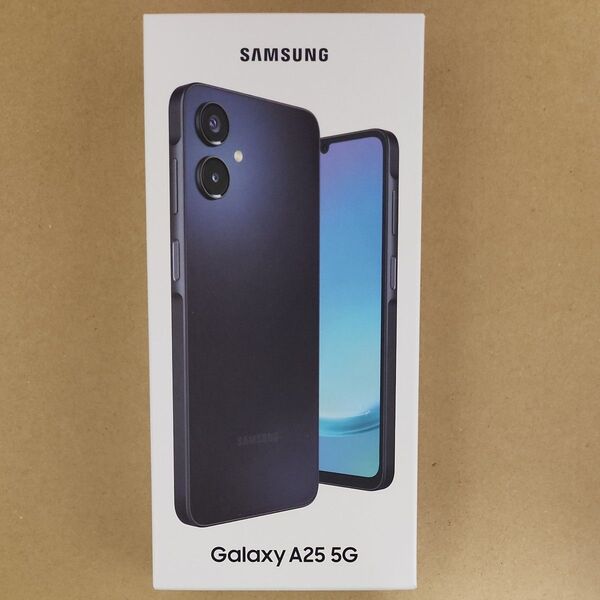 Galaxy A25 5G 6.7インチ メモリー4GB ストレージ64GB ブラック ワイモバイル