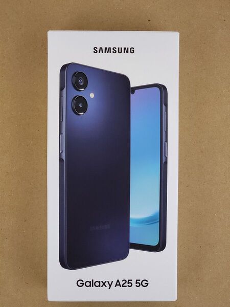 Galaxy A25 5G 6.7インチ メモリー4GB ストレージ64GB ブラック ソフトバンク