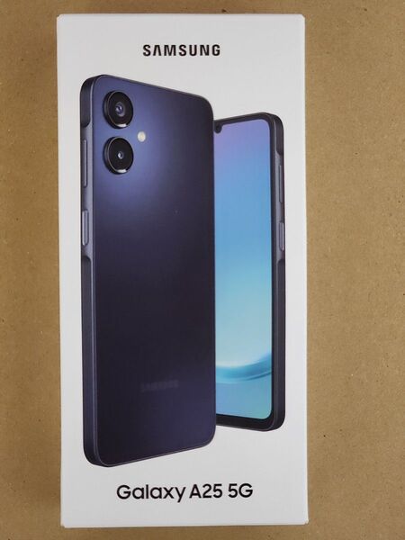 Galaxy A25 5G 6.7インチ メモリー4GB ストレージ64GB ブラック ソフトバンク