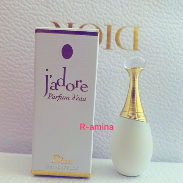 【新品未使用】ディオール ジャドール パルファンドー オードゥパルファン 5ml