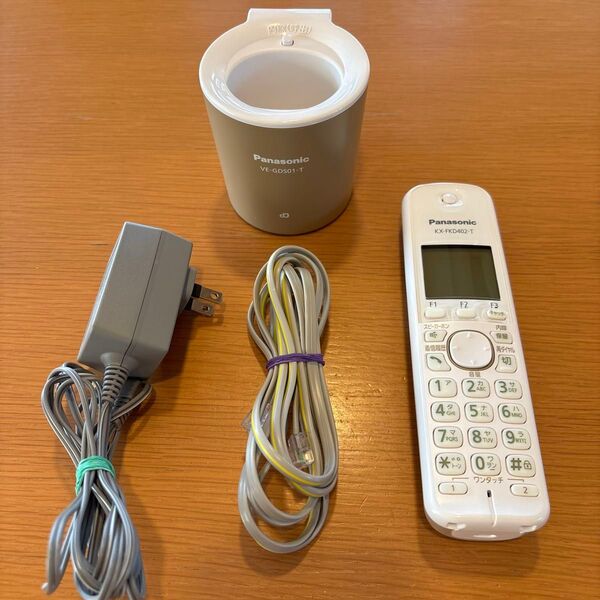 パナソニック KX-FKD402-T、VE-GD501-T 電話機 コードレス