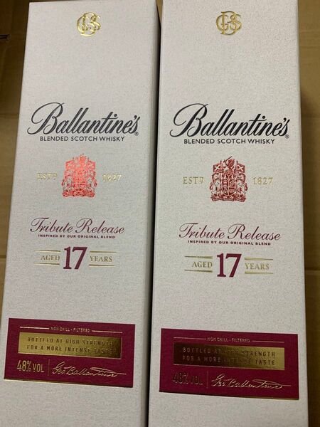 バランタイン 17年 トリビュートリリース 700ml 2本セット