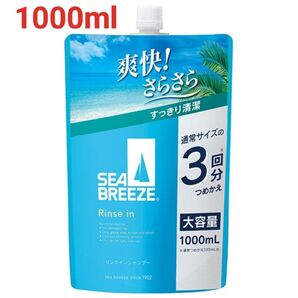 シーブリーズ リンスインシャンプー 詰替 1000mL 1個 ファイントゥデイ SEA BREEZE