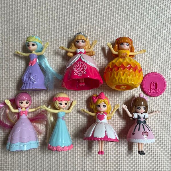 マクドナルド ハッピーセット リカちゃん プリンセス 7体