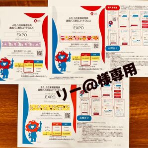 リー@様専用 大阪 万博 通期パス割引コード 大人2枚+小人1枚 EXPO2025 お急ぎの場合、先に相談対応可能
