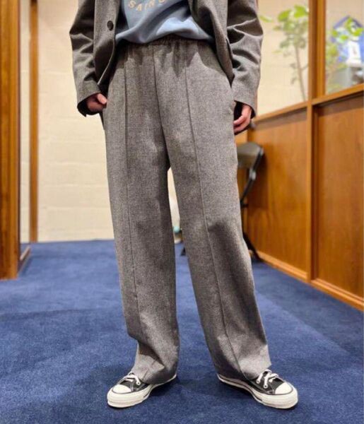 THE SHINZONE GLENURQUHART CHECK PANTS