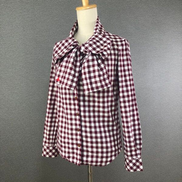 Vivienne Westwood RED LABEL チェック ボウタイシャツ