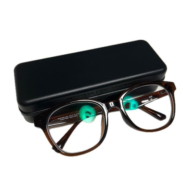 Zoff メガネ、メガネケース