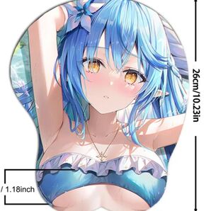 ホロライブ 雪花ラミィ おっぱいマウスパッド