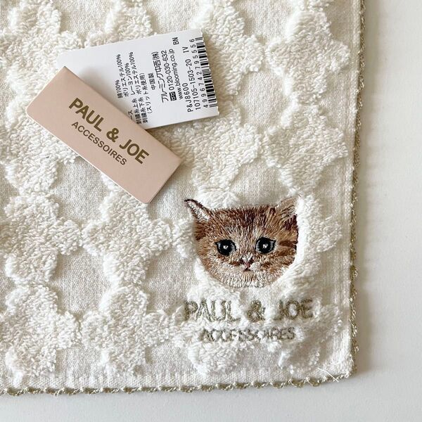 PAUL & JOE ACCESSOIRES タオルハンカチ 新品未使用
