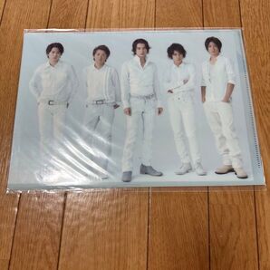 ★ 嵐 クリアファイル A4クリアファイル 全員 5人デザイン