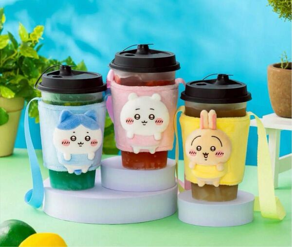 ちいかわ ドリンクカップホルダー 3点セット