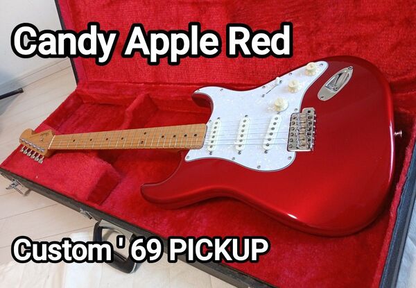 Fender ストラト Custom Shop `69 PICKUP Mexicoアルダーボディ+ハードケース+ハンガー