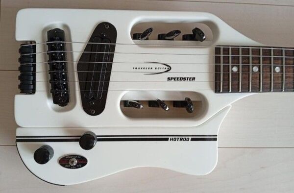 ★TRAVELER GUITAR Speedster Deluxe HOT ROD★生産完了品▼ヘッドレスギター/トラベルギター