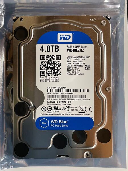 Western Digital WD Blue WD40EZRZ 4TB SATA HDD