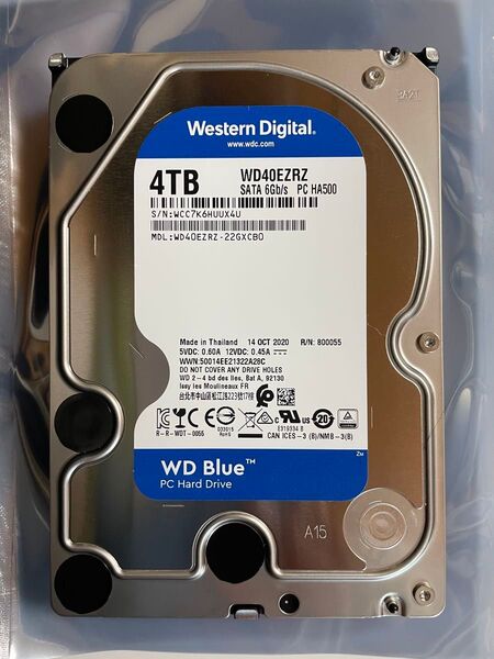 ◆Western Digital WD Blue WD40EZRZ 4TB SATA HDD