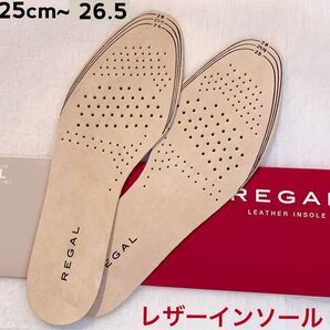 リーガル 中敷き インソール 湿気 湿ったら 取り外して乾燥!カラッと 良い気分 REGAL 正規品 革の中敷き レザーソール激安