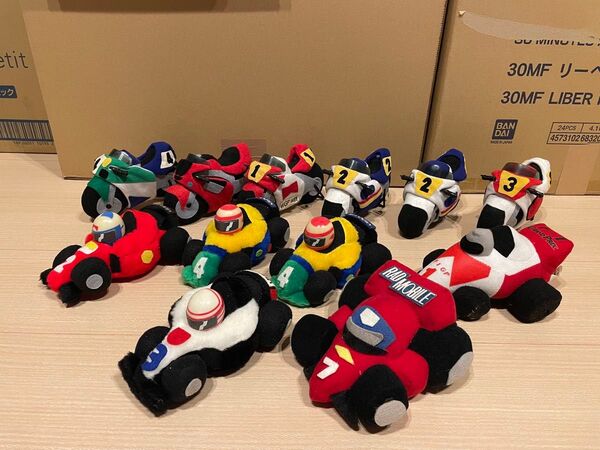当時物 平成レトロ F1 バイク ぬいぐるみ 多数まとめ ジャンク
