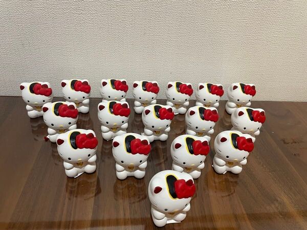 ハローキティ 陶器 置き物 開運占い お土産 多数 まとめ サンリオ フィギュア マスコット