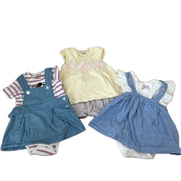 プティマイン ベビー服 3点セット 女の子 70サイズ