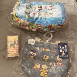 はぴだんぶい グッズ 3点セット アクリルスタンド ティッシュケース ミニバッグ