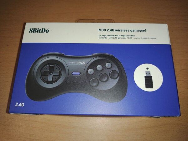 MDミニ/switch 8BitDo M30 2.4G ワイヤレスゲームパッド