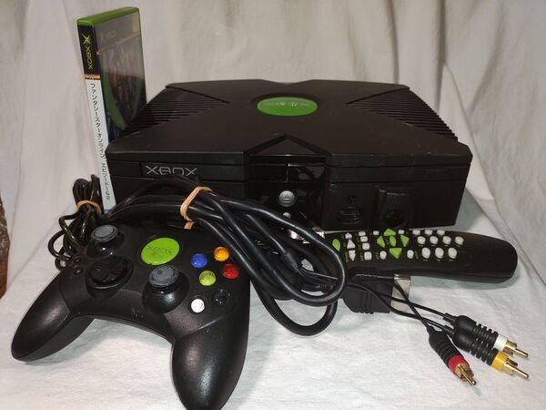 【動作品】初代 XBOX 本体一式 テスト用ゲーム1本付き