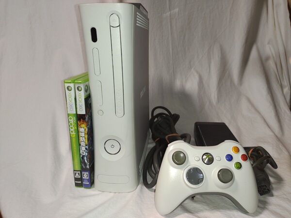 XBOX360 20GB 中期型本体一式+ゲーム2本付き