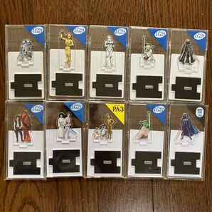 【SWセット】スターウォーズ×明治R1 コラボ アクスタ 10個セット アクリルスタンド