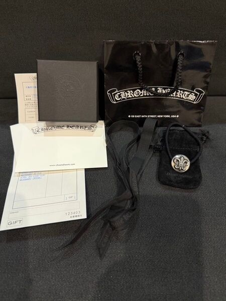 未使用 chrome hearts hair band BSフレア クロムハーツ ヘアバンド シルバー925 ブレスレット