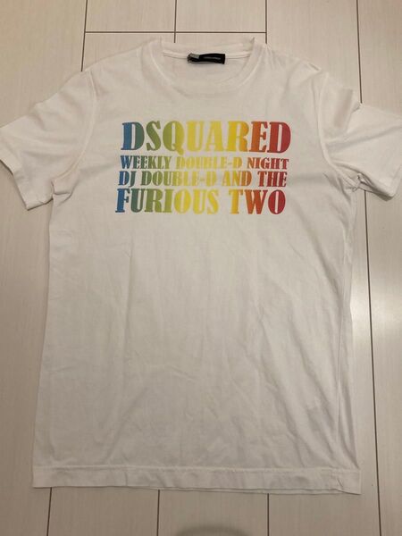 DSQUARED2 ディースクエアード Tシャツ サイズ S プリント