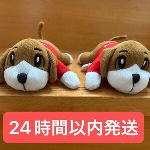 非売品Big Boyビックボーイキャラクターばぁーぐくんマグネット式ぬいぐるみ2個セット