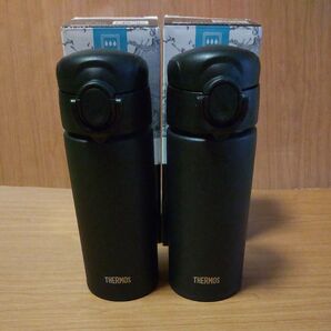 サーモス 真空断熱ケータイマグ 350ml ブラック 2個セット