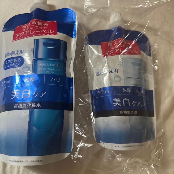 アクアレーベル ホワイトケア ローション RM(コクがあるしっとりタイプ) (詰め替え用) 180ml