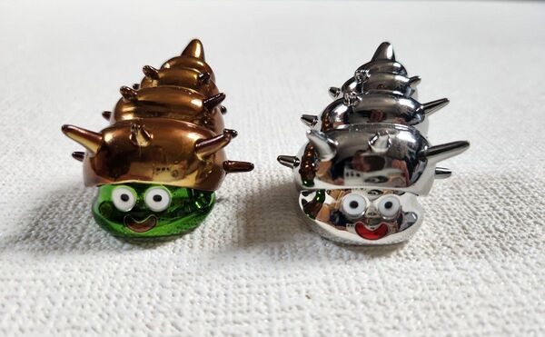 【USED品】■SQUARE ENIX ■SQEX TOYS■ドラゴンクエスト■メタリックモンスターズギャラリー☆つむり2種セット